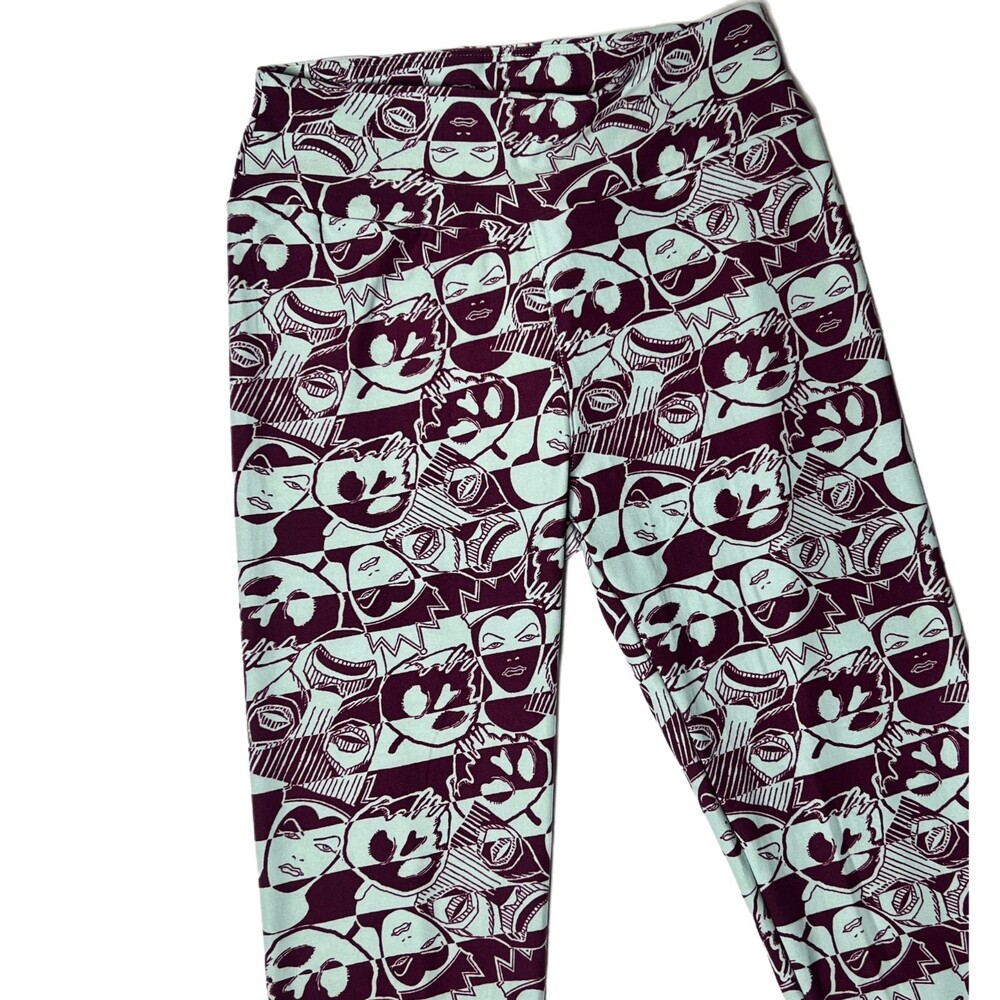 NWT Disney Villains Leggings - Evil Queen w/ Poison Apple - OS, LuLaRoe 0328